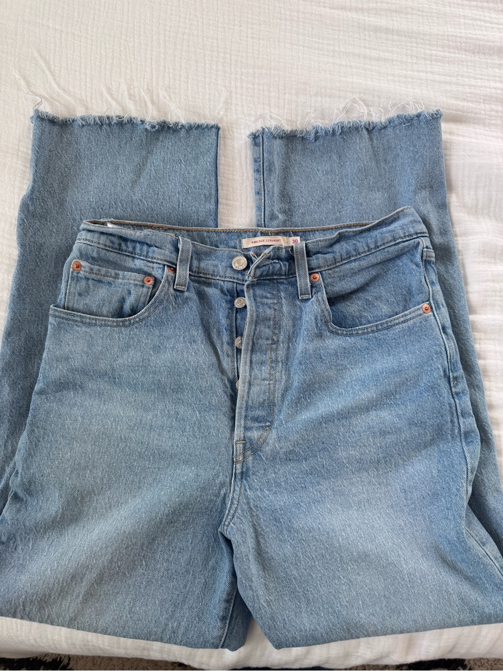 Levi’s ribcage straight